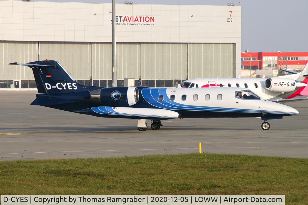 D-CYES, 1983 Learjet 35A C/N 35-501, Air Alliance Learjet 35A