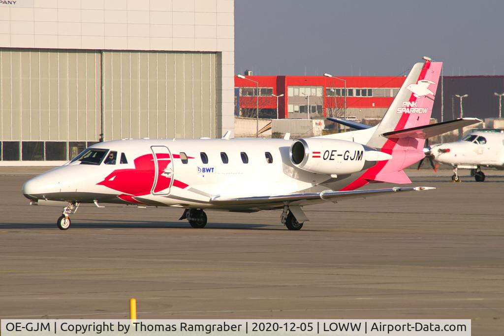 OE-GJM, 2007 Cessna 560 Citation XLS C/N 560-5731, Pink Sparrow Cessna 560XL Citation XLS