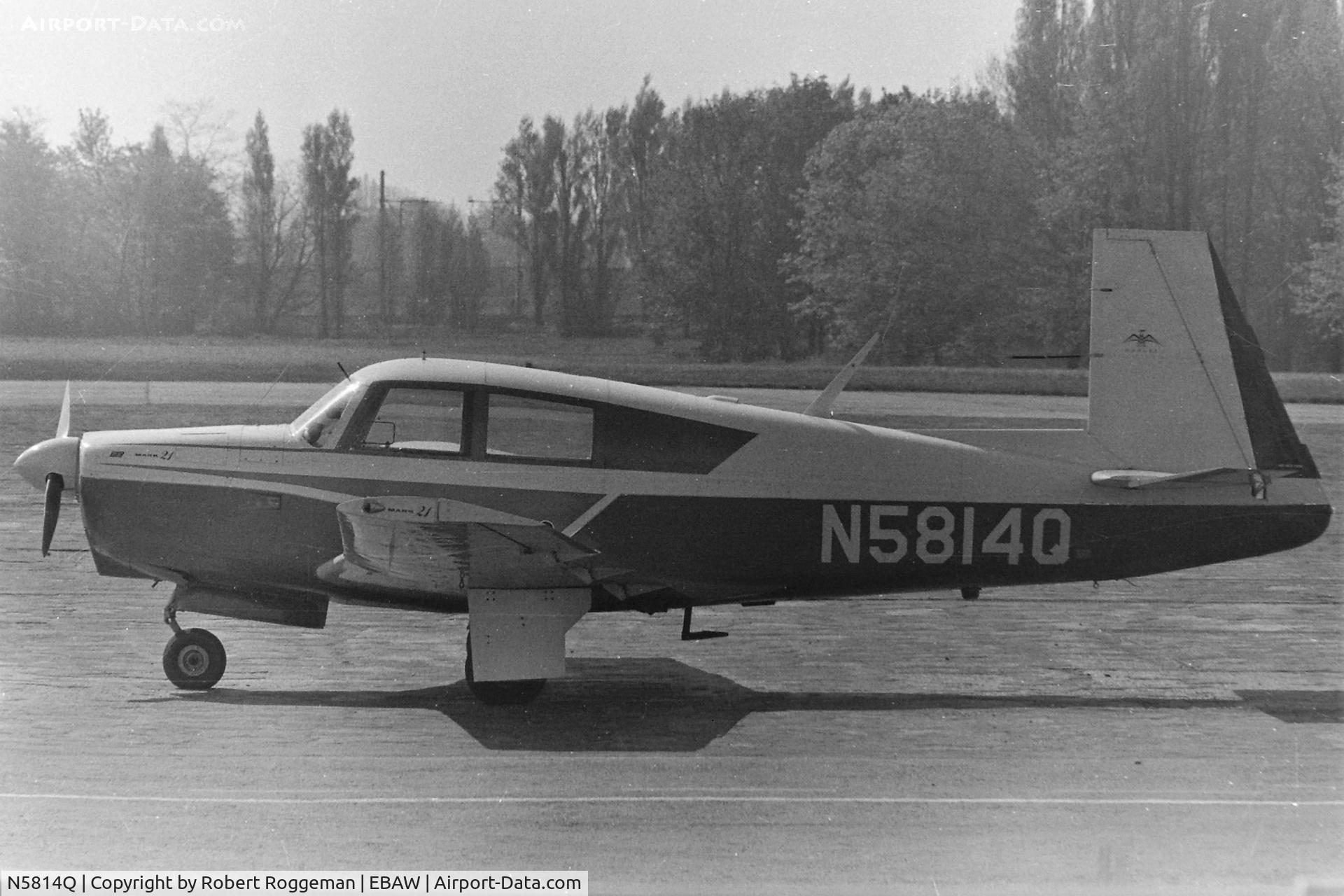 N5814Q, 1965 Mooney M20C Ranger C/N 3116, MID 1960's.