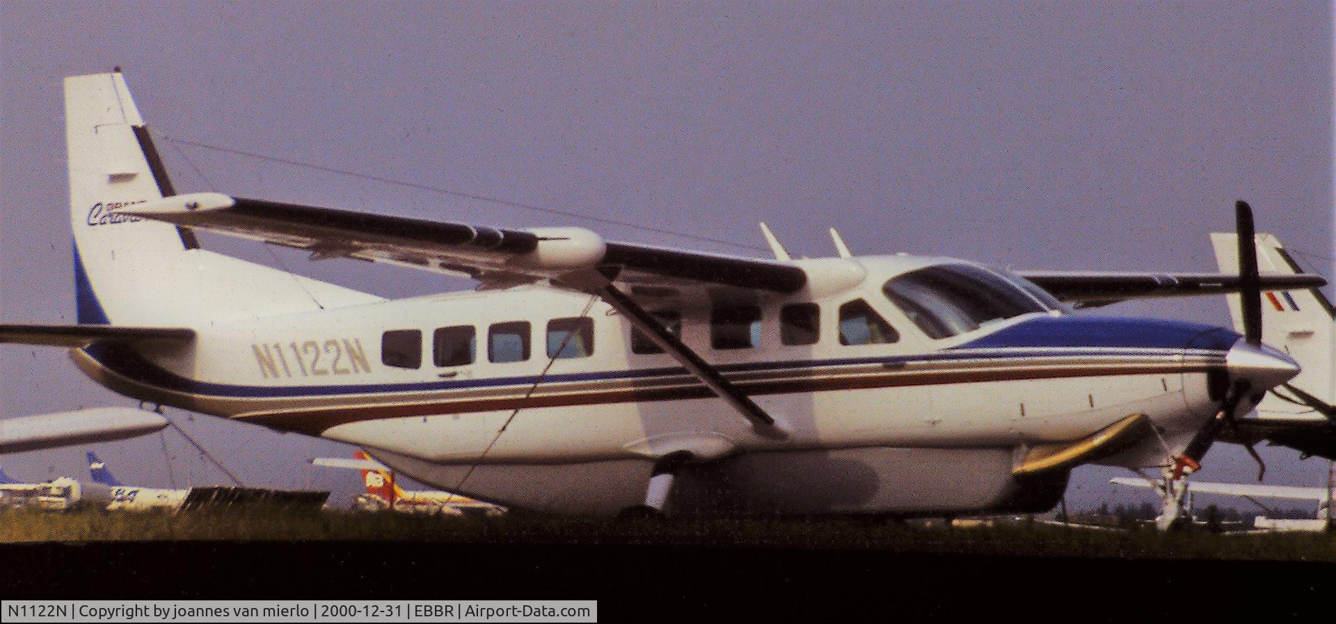 N1122N, 1994 Cessna 208B Grand Caravan C/N 208B0391, BRU ABELAG scan from slide