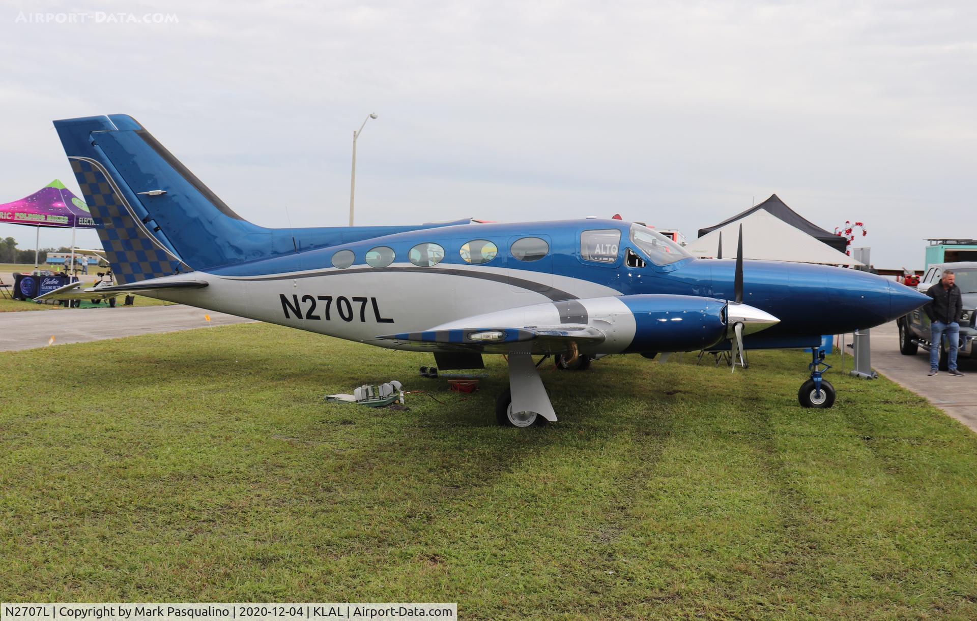 N2707L, 1980 Cessna 414A Chancellor C/N 414A0609, Cessna 414A