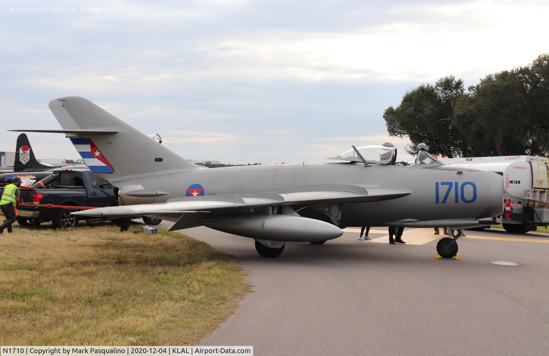 N1710, PZL-Mielec Lim-5 (MiG-17F) C/N 1C1710, PZL-Mielec Lim-5
