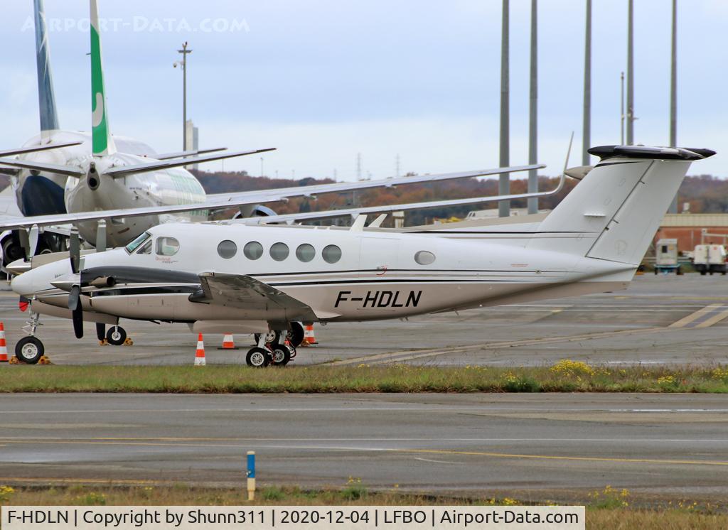F-HDLN, 2010 Hawker Beechcraft B200GT King Air C/N BY-111, Parked at the General Aviation area...