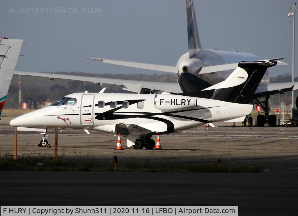 F-HLRY, 2014 Embraer EMB-500 Phenom 100 C/N 50000354, Parked at the General Aviation area...