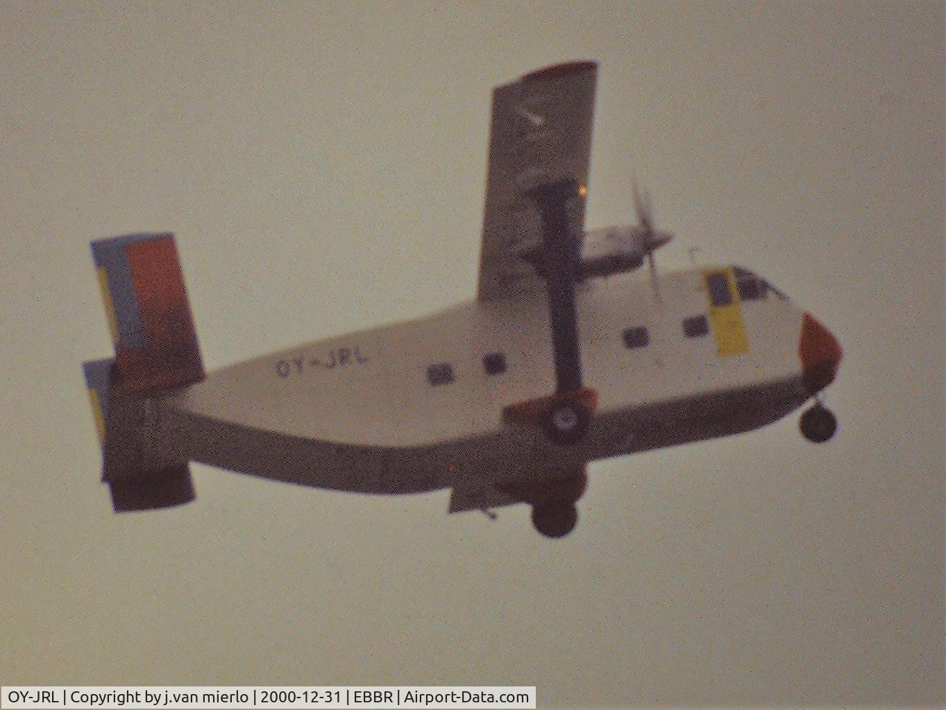 OY-JRL, 1968 Short Skyvan 3-200 C/N SH.1854, BRU T/O scan from slide