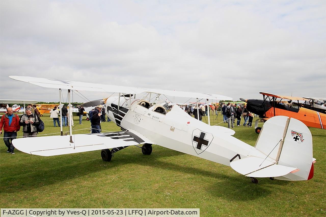 F-AZGG, 1958 CASA 1-131E Jungmann C/N 2156, CASA 1-131E Jungmann, Static display, La Ferté-Alais airfield (LFFQ) Air show 2015