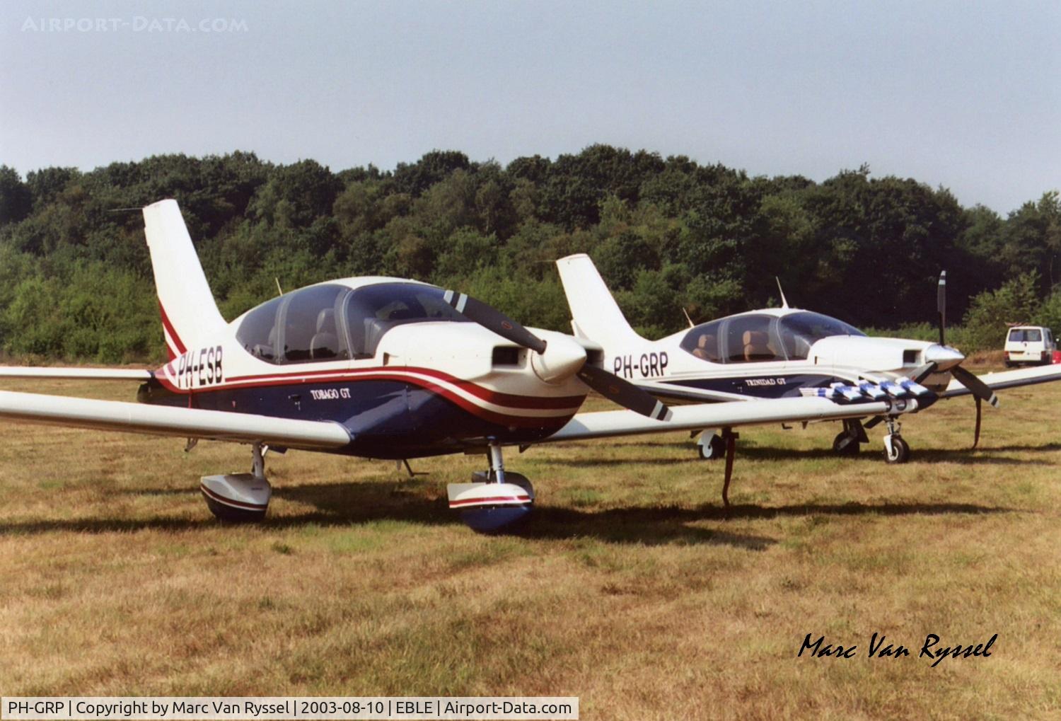 PH-GRP, 2001 Socata TB-21 GT TC Trinidad C/N 2101, PH-GRP at Sanicole Airshow in 2003. Ex F-OIUE.
