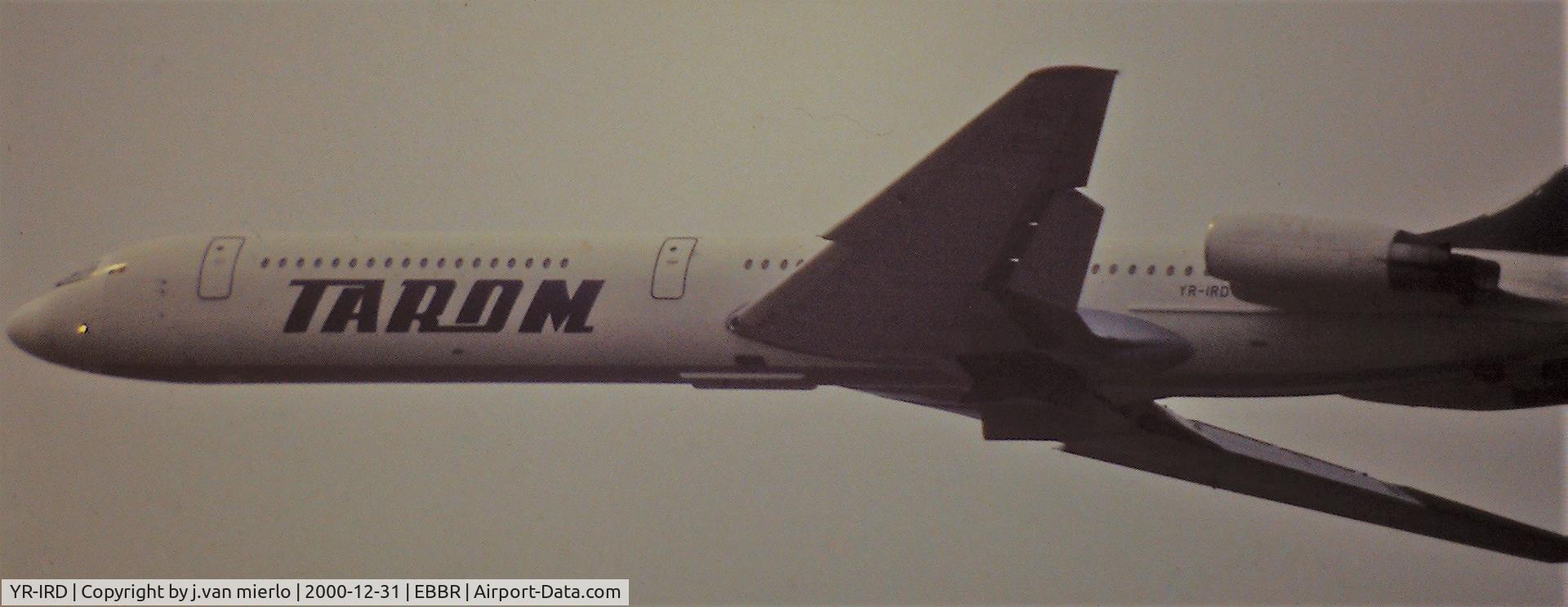 YR-IRD, 1977 Ilyushin Il-62M C/N 4727546, BRU T/O 25R scan from slide