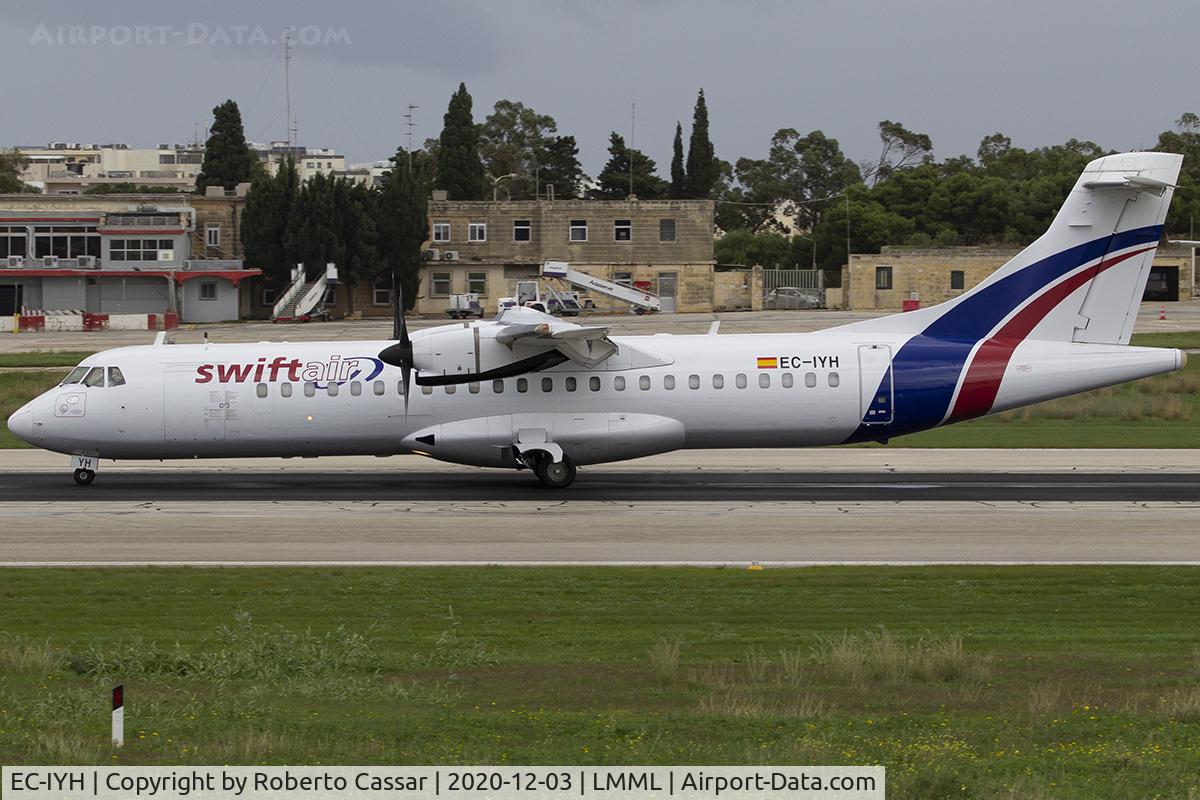 EC-IYH, 1992 ATR 72-202 C/N 330, Runway 31