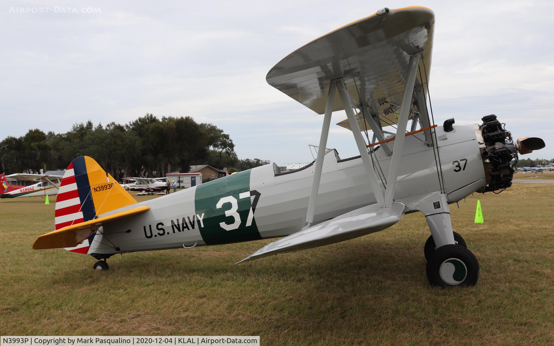 N3993P, 1984 Boeing 75 C/N AR-33, Stearman
