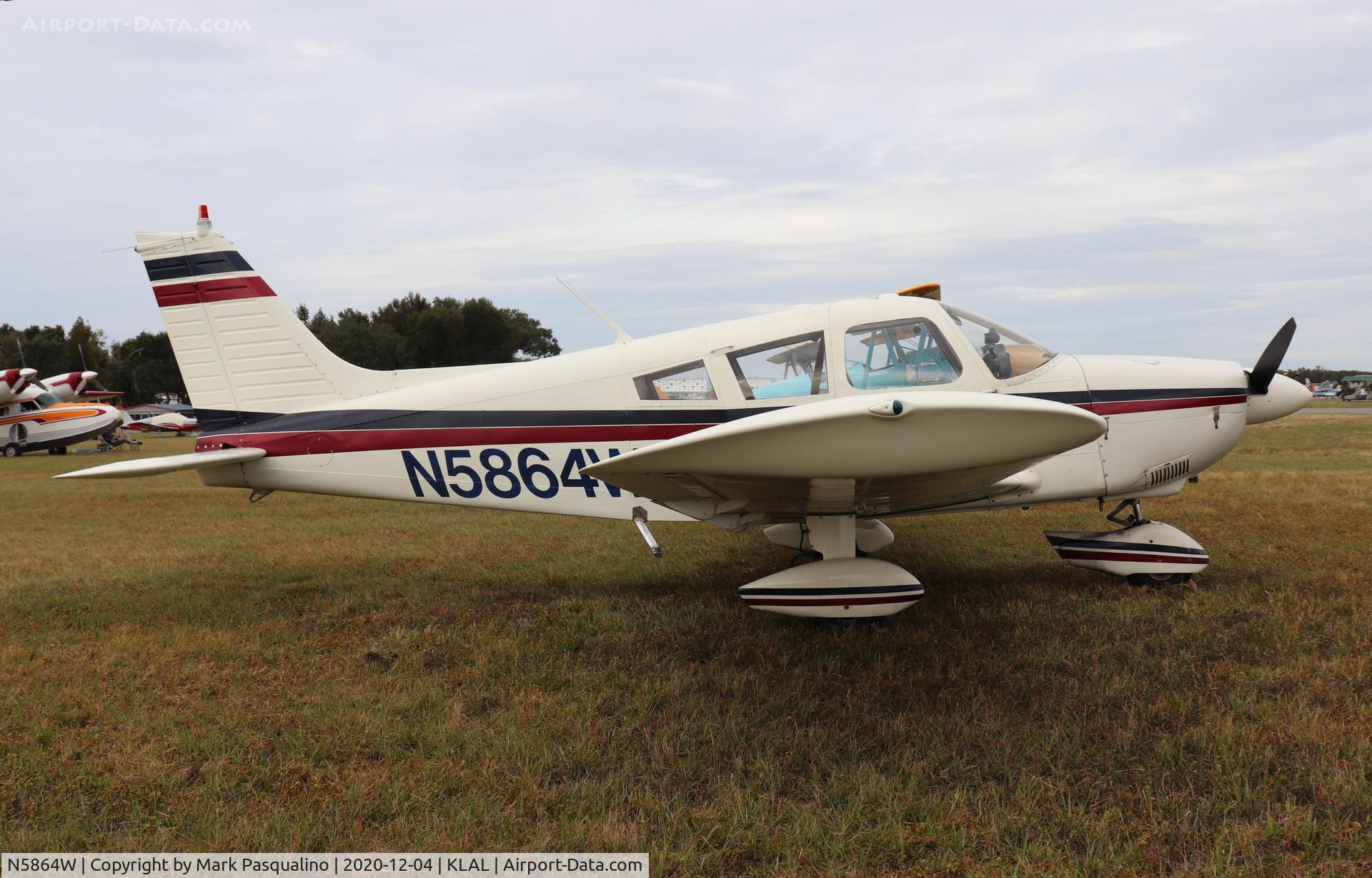 N5864W, 1965 Piper PA-28-150 Cherokee C/N 28-2387, Piper PA-28-150