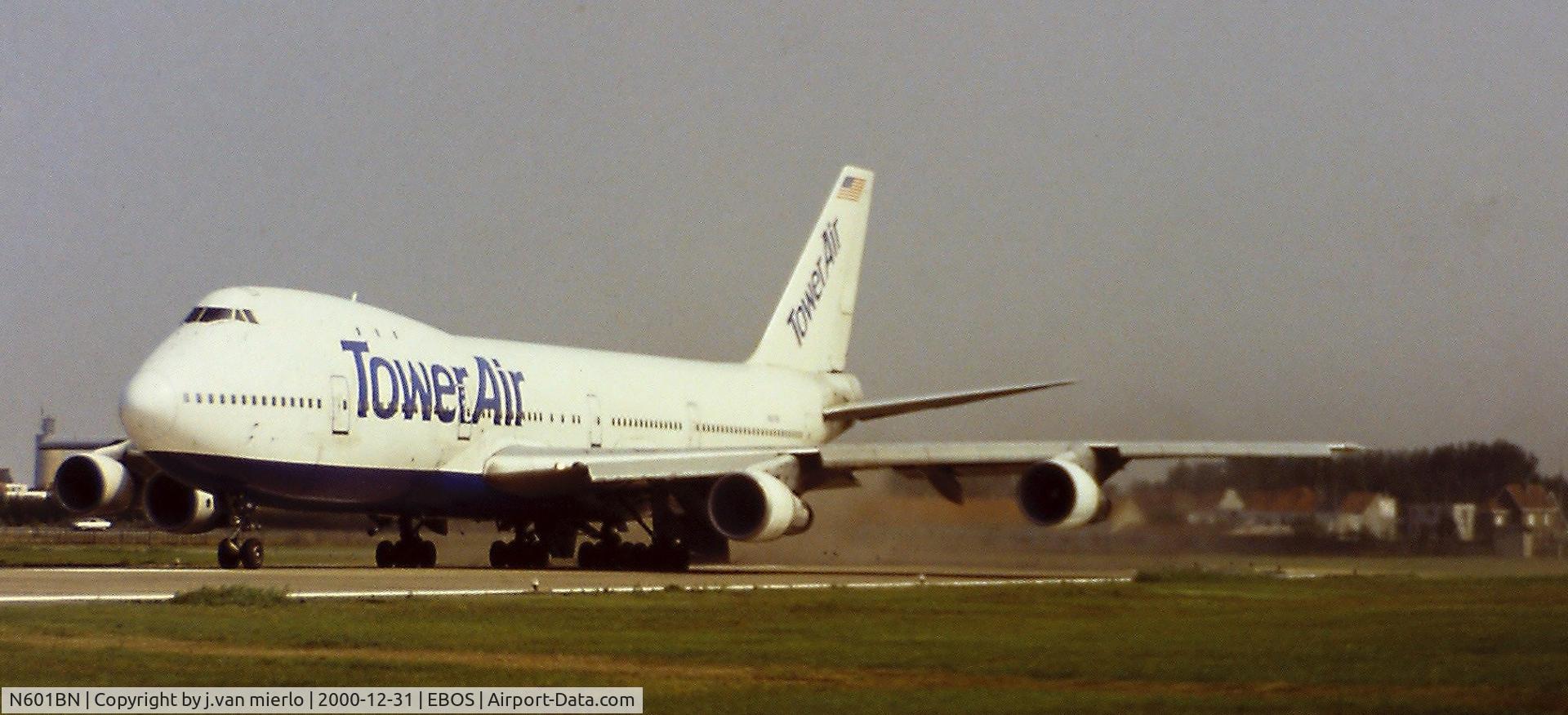 N601BN, 1970 Boeing 747-127 C/N 20207, scan from slide