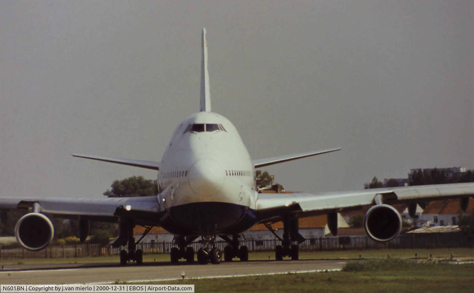 N601BN, 1970 Boeing 747-127 C/N 20207, scan from slide