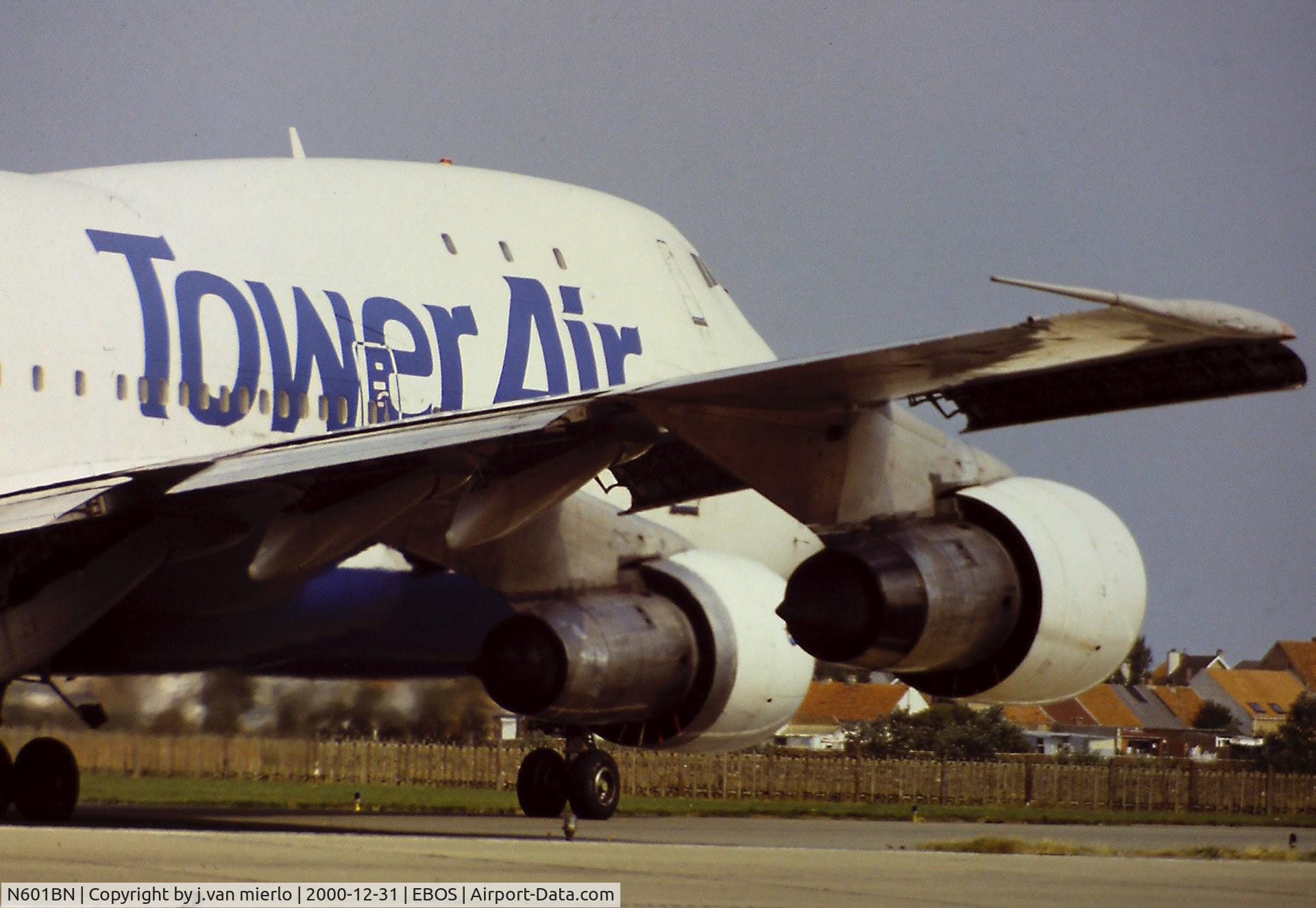 N601BN, 1970 Boeing 747-127 C/N 20207, scan from slide