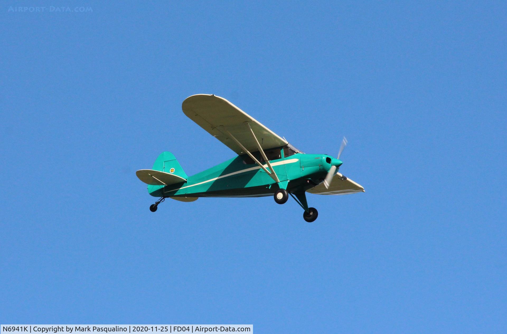N6941K, 1950 Piper PA-20 Pacer C/N 20-45, Piper PA-20