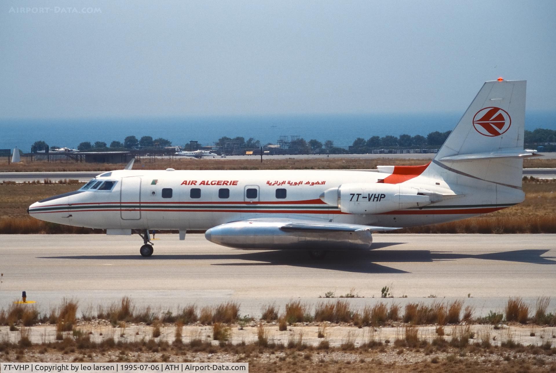 7T-VHP, 1979 Lockheed L-1329-25 JetStar II C/N 5233, Athens 6.7.1995