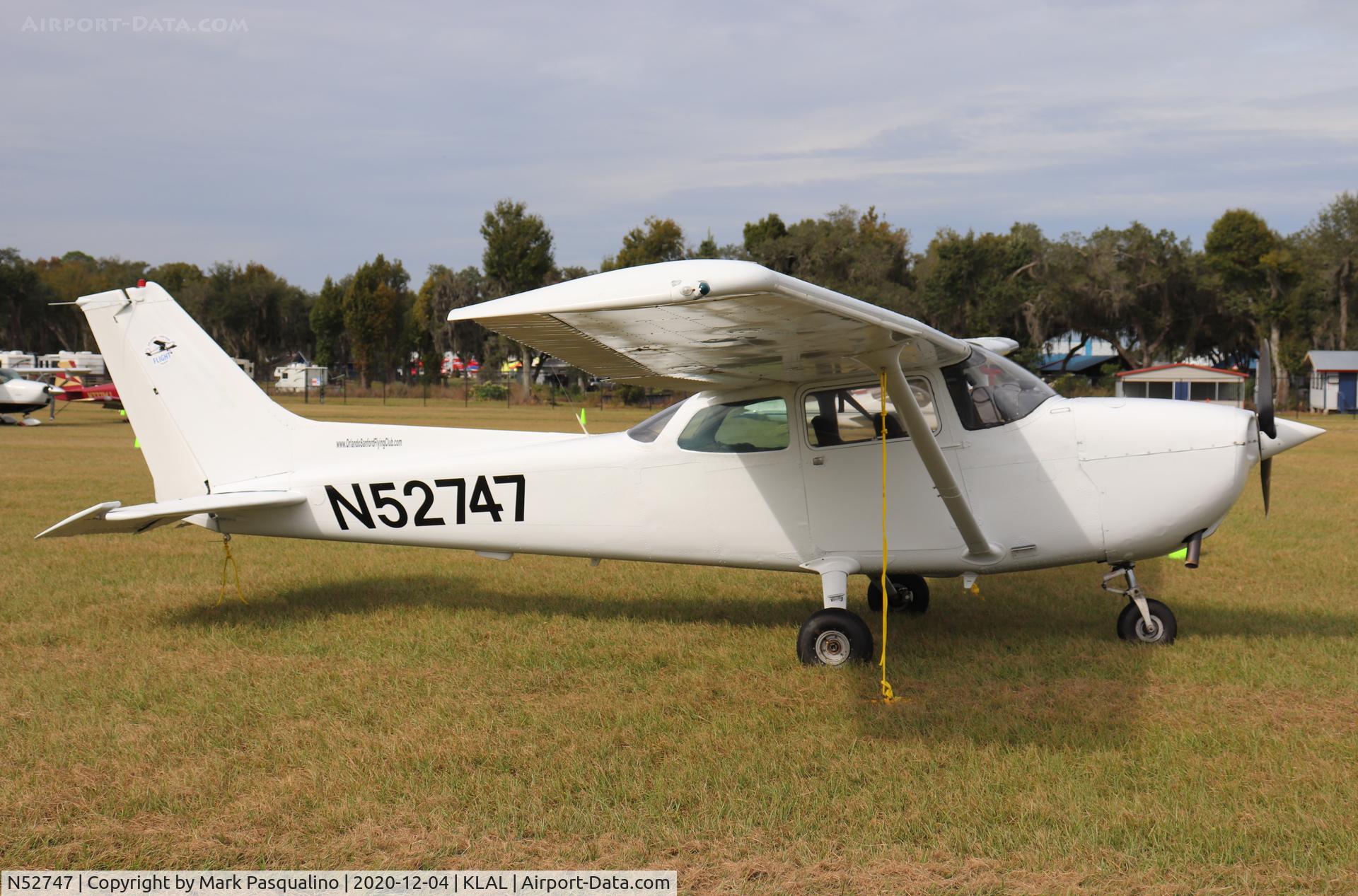 N52747, 1981 Cessna 172P C/N 17274598, Cessna 172P