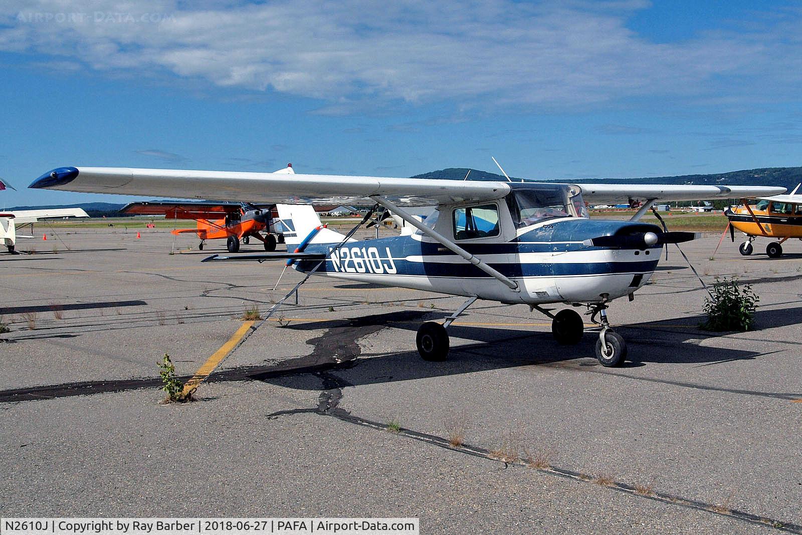 N2610J, 1966 Cessna 150G C/N 15065610, N2610J   Cessna 150G [150-65610] Fairbanks Int'l~N 27/06/2018