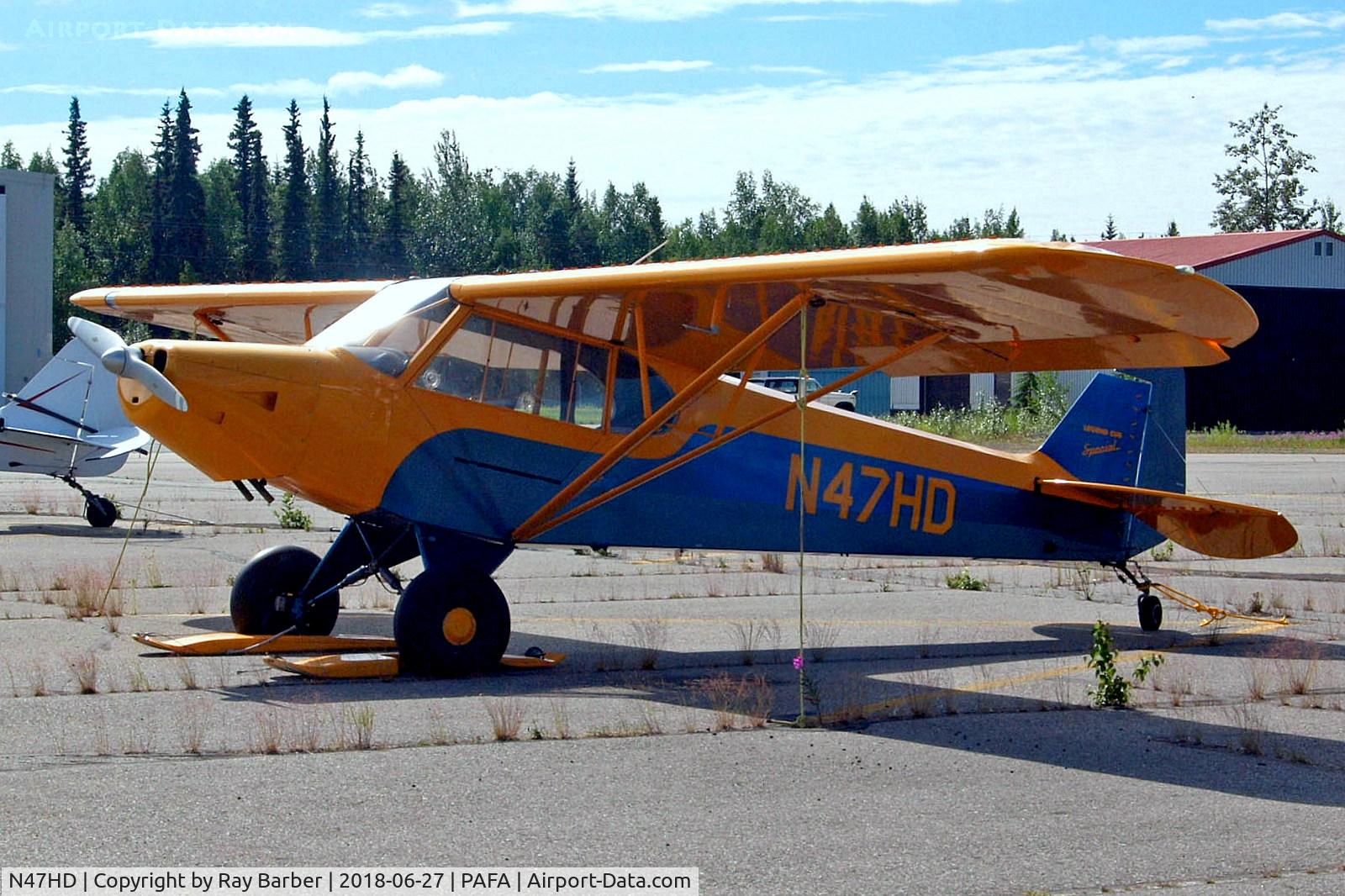 N47HD, American Legend AL11 C/N AL-1049, N47HD   American Legend AL11 [AL-1049] Fairbanks Int'l~N 27/06/2018