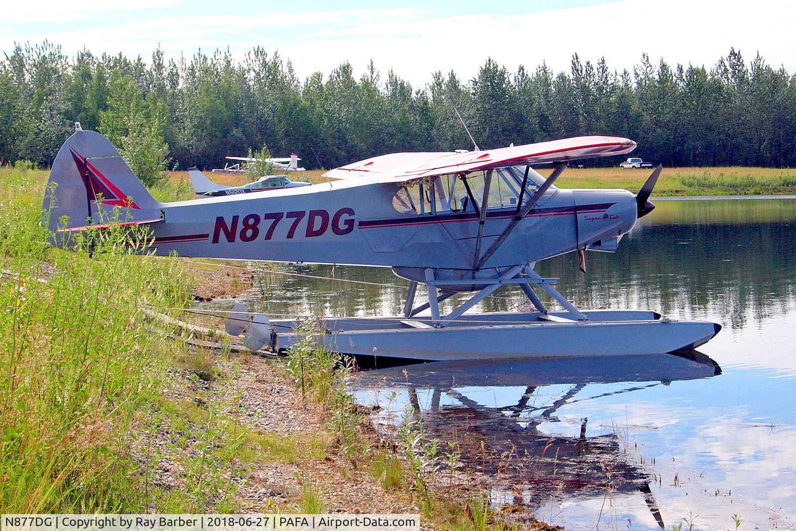 N877DG, 1977 Piper PA-18-150 Super Cub C/N 18-7709107, N877DG   Piper PA-18-150 Super Cub [18-7709107] Fairbanks Int'l~N 27/06/2018