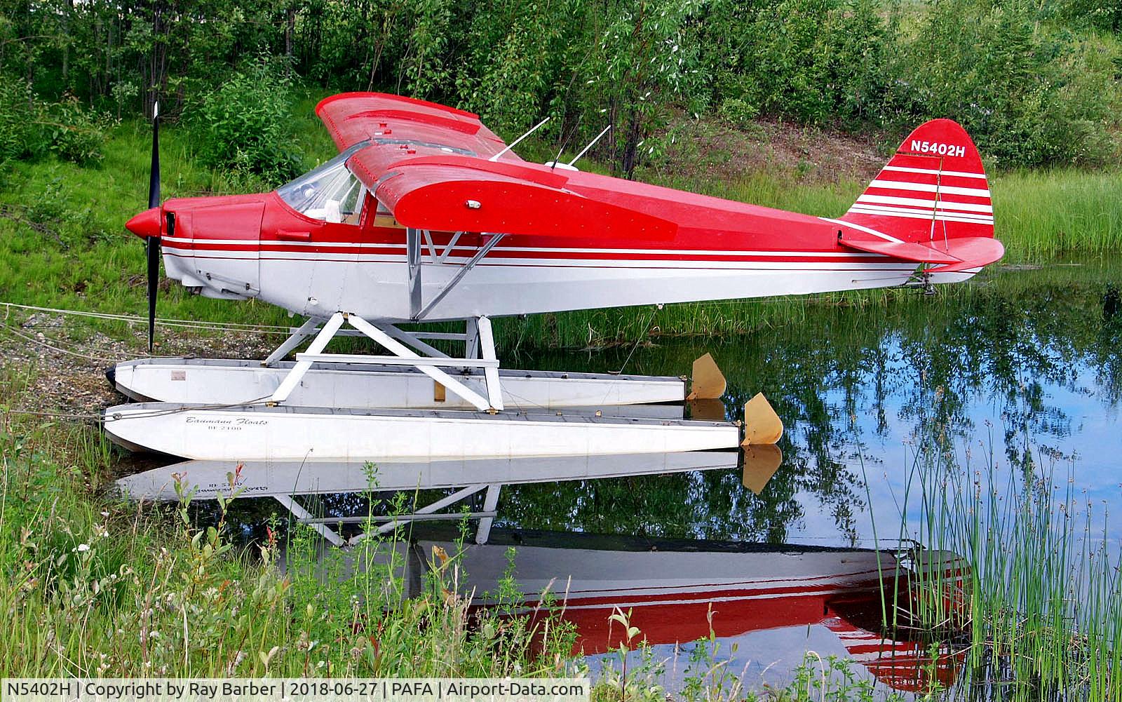 N5402H, 1949 Piper PA-14 Family Cruiser C/N 14-512, N5402H   PA-14 Family Cruiser [14-512] Fairbanks Int'l~N 27/06/2018