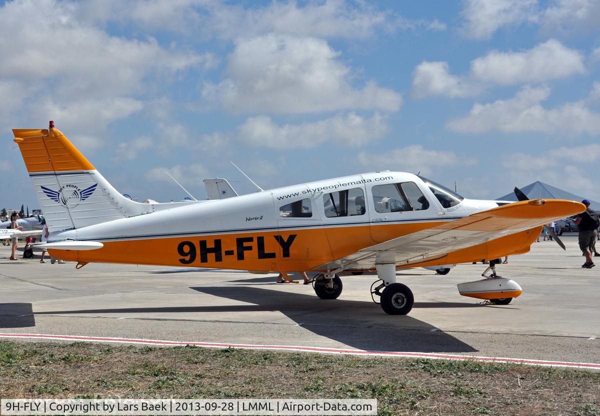 9H-FLY, 1980 Piper PA-28-161 Cherokee Warrior II C/N 28-8116109, Malta Air Show 2013