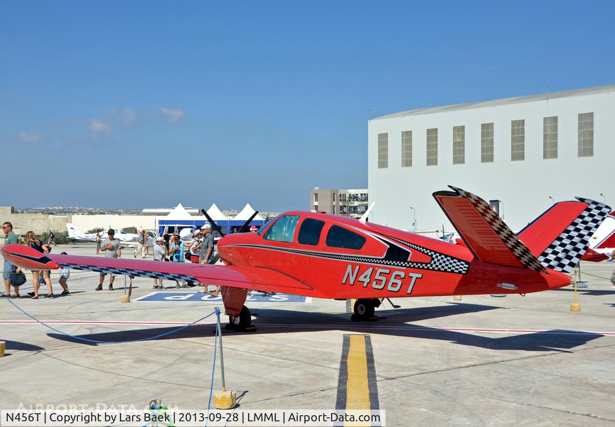 N456T, 1974 Beech V35B Bonanza C/N D-9625, Malta Air Show 2013