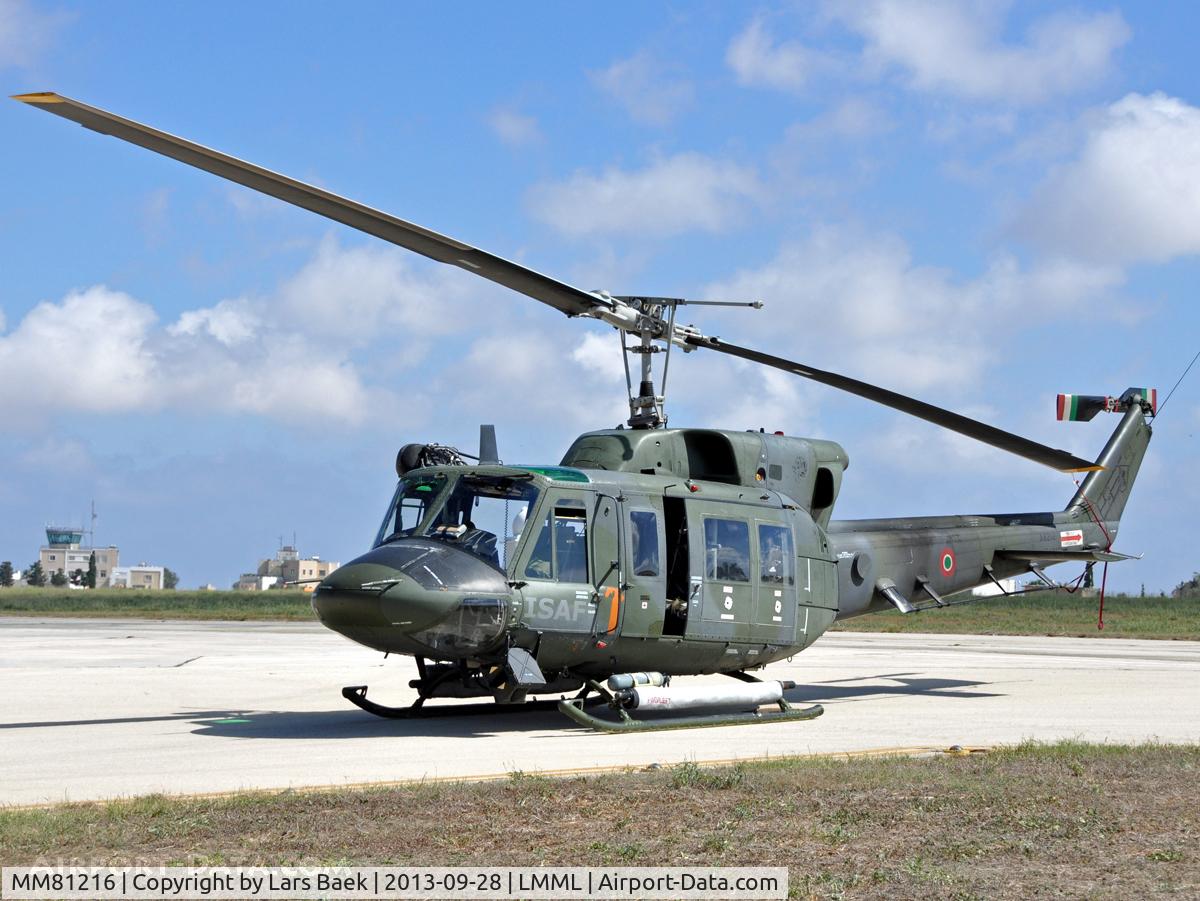MM81216, Agusta-Bell AB-212AM C/N 5831, Malta Air Show 2013
