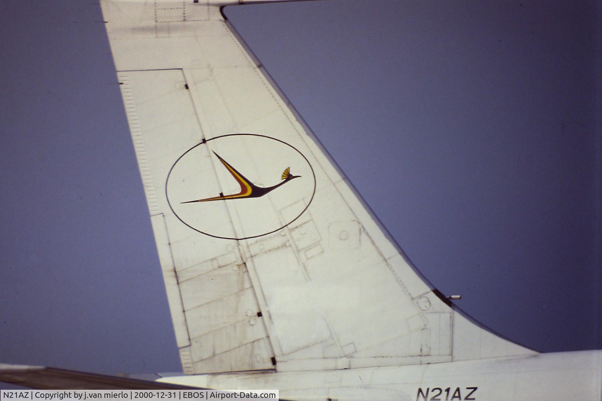 N21AZ, 1964 Boeing 707-351C C/N 18747, scan from slide