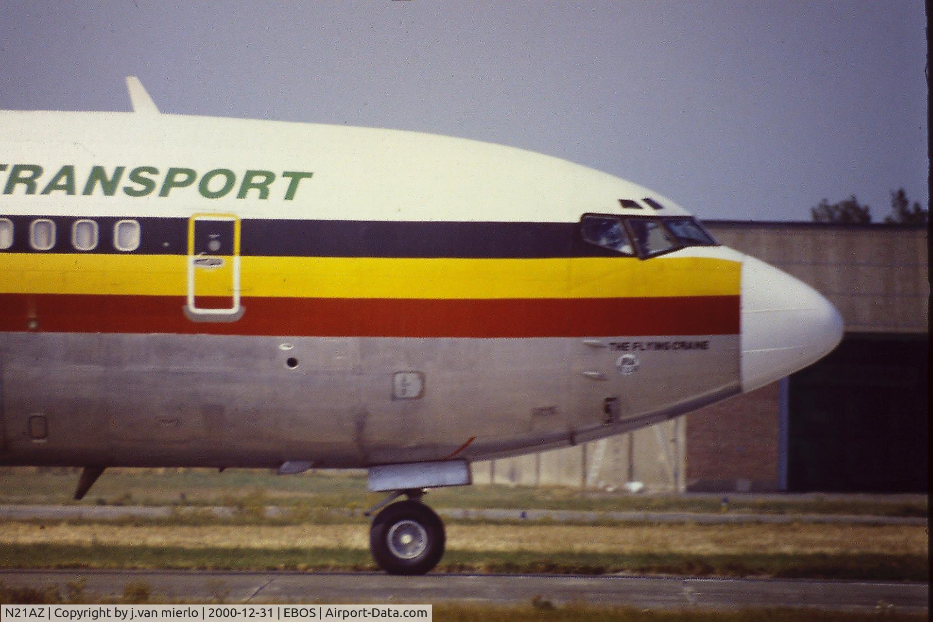 N21AZ, 1964 Boeing 707-351C C/N 18747, scan from slide