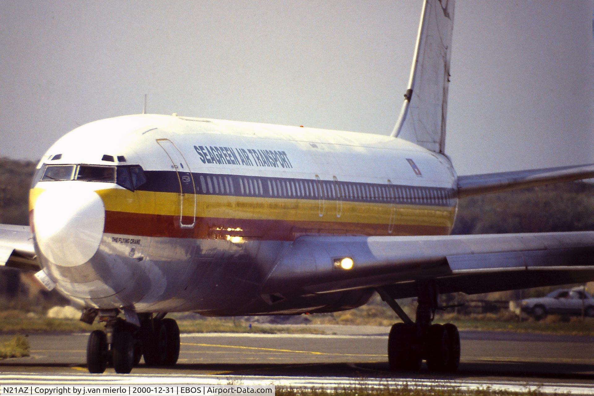 N21AZ, 1964 Boeing 707-351C C/N 18747, Scan from slide