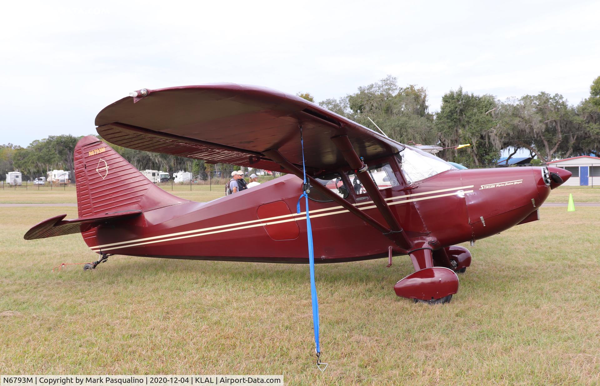 N6793M, 1949 Stinson 108-3 Voyager C/N 108-4793, Stinson 108-3