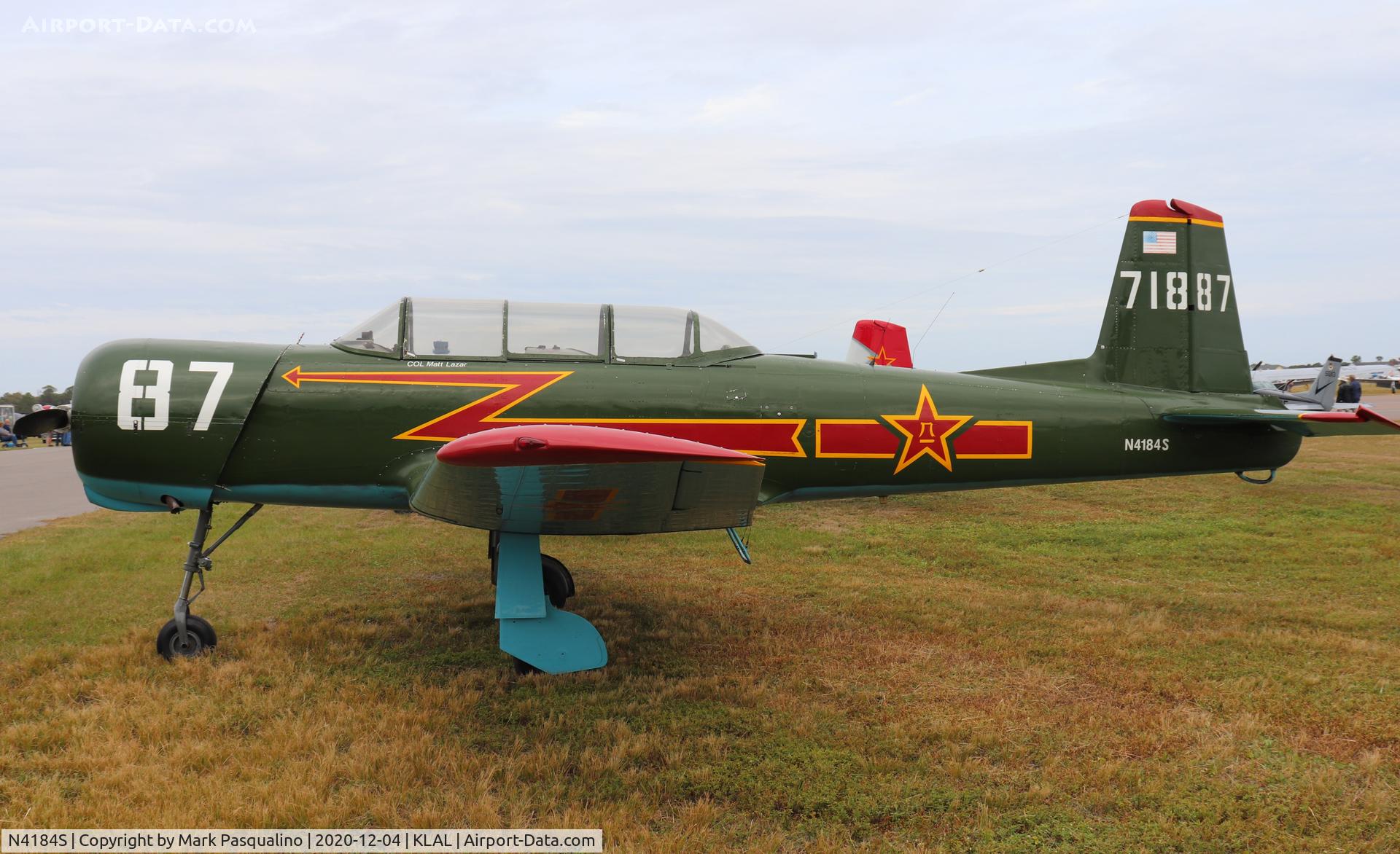 N4184S, 1968 Nanchang CJ-6A C/N 2532044, Nanchang CJ-6A