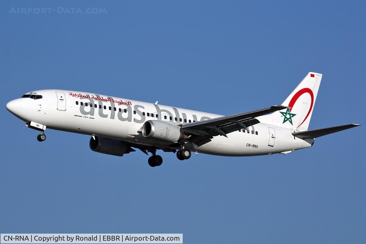 CN-RNA, 1993 Boeing 737-4B6 C/N 26531, at bru