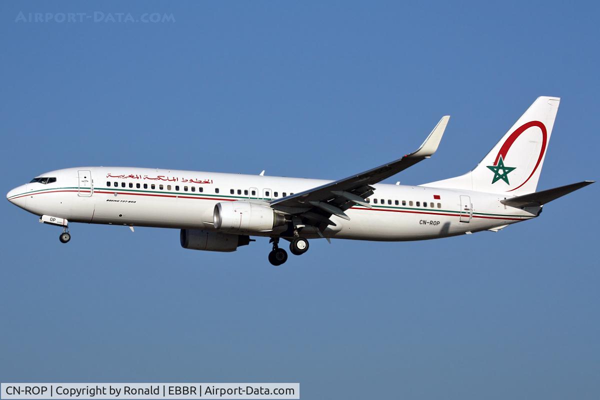 CN-ROP, 2008 Boeing 737-8B6 C/N 33066, at bru
