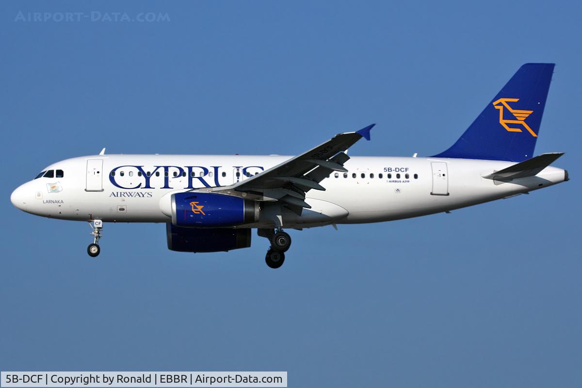 5B-DCF, 2006 Airbus A319-132 C/N 2718, at bru