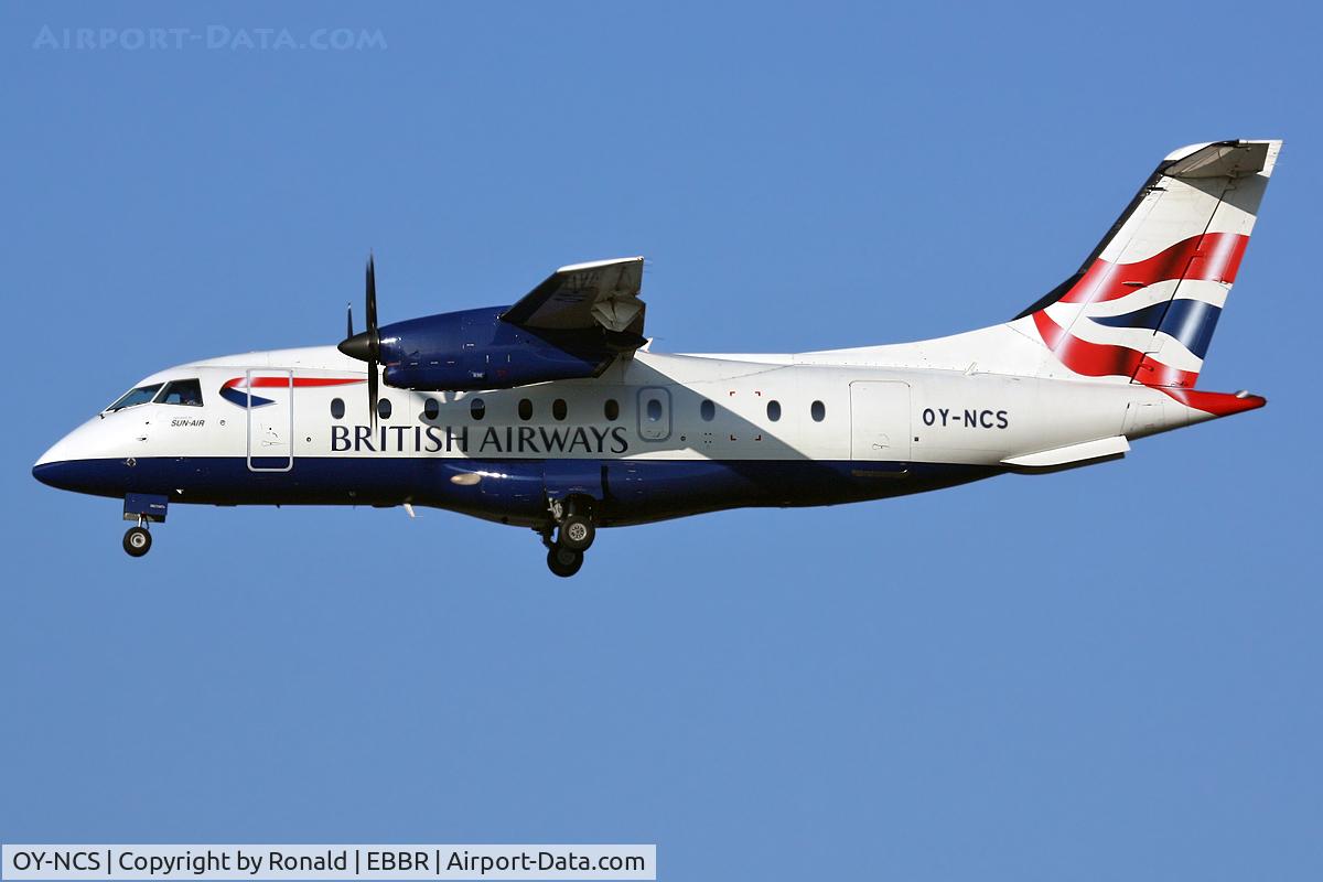 OY-NCS, 1996 Dornier 328-110 C/N 3070, at bru