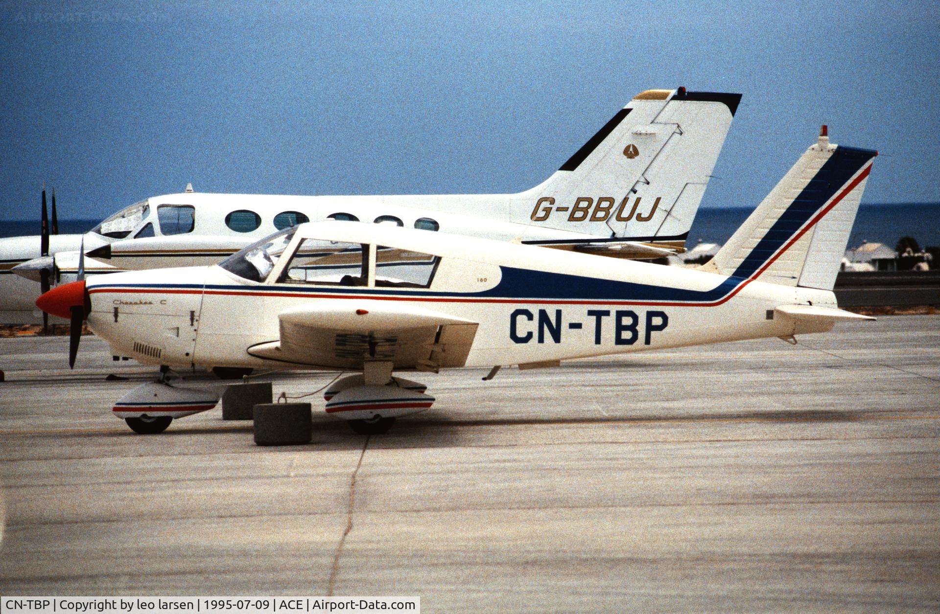 CN-TBP, 1965 Piper PA-28-180 Cherokee C/N 28-3005, Lanzarote 9.7.1995