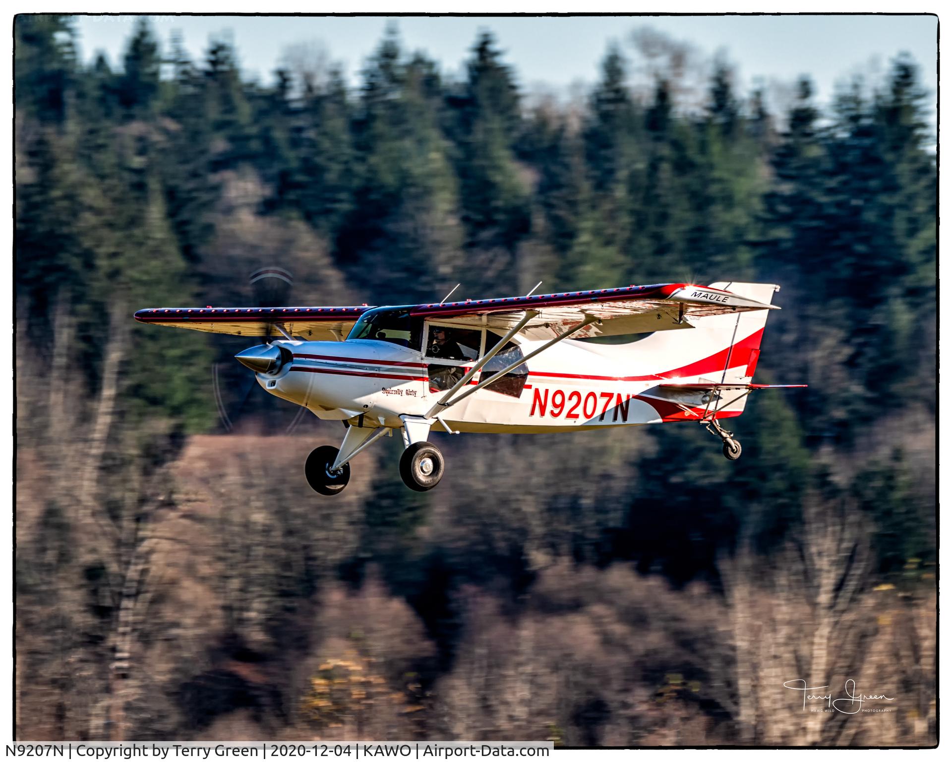 N9207N, 1990 Maule M-6-235 Super Rocket C/N 7513C, KAWO