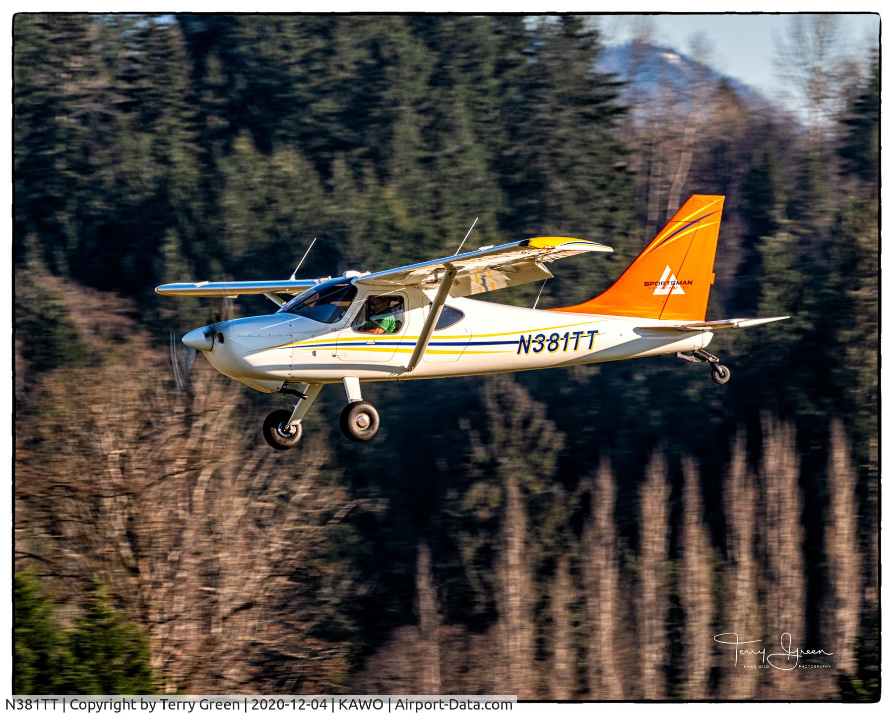N381TT, 2019 Glasair GS-2 Sportsman C/N 7483, KAWO