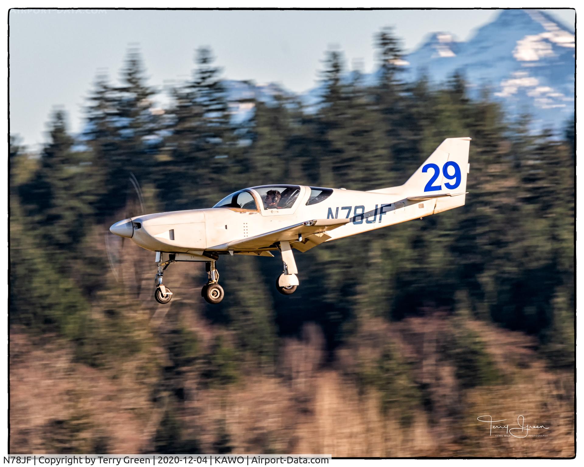 N78JF, 1989 Stoddard-Hamilton Glasair III C/N 3068, KAWO