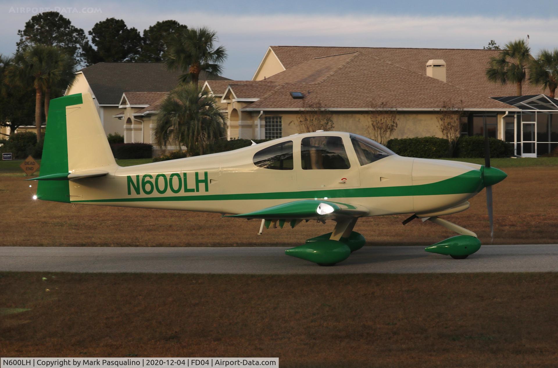 N600LH, 2017 Vans RV-10 C/N 41338, Vans RV-10