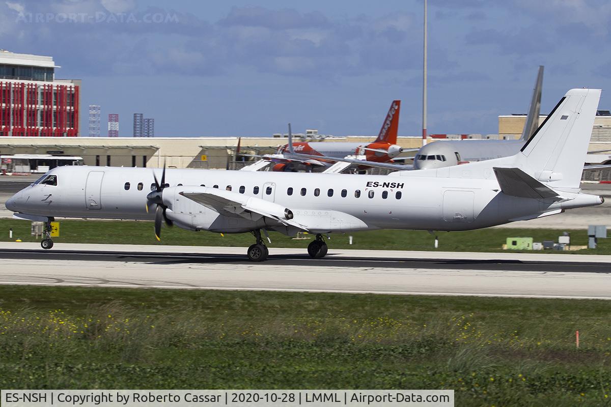 ES-NSH, 1996 Saab 2000 C/N 2000-041, Runway 31