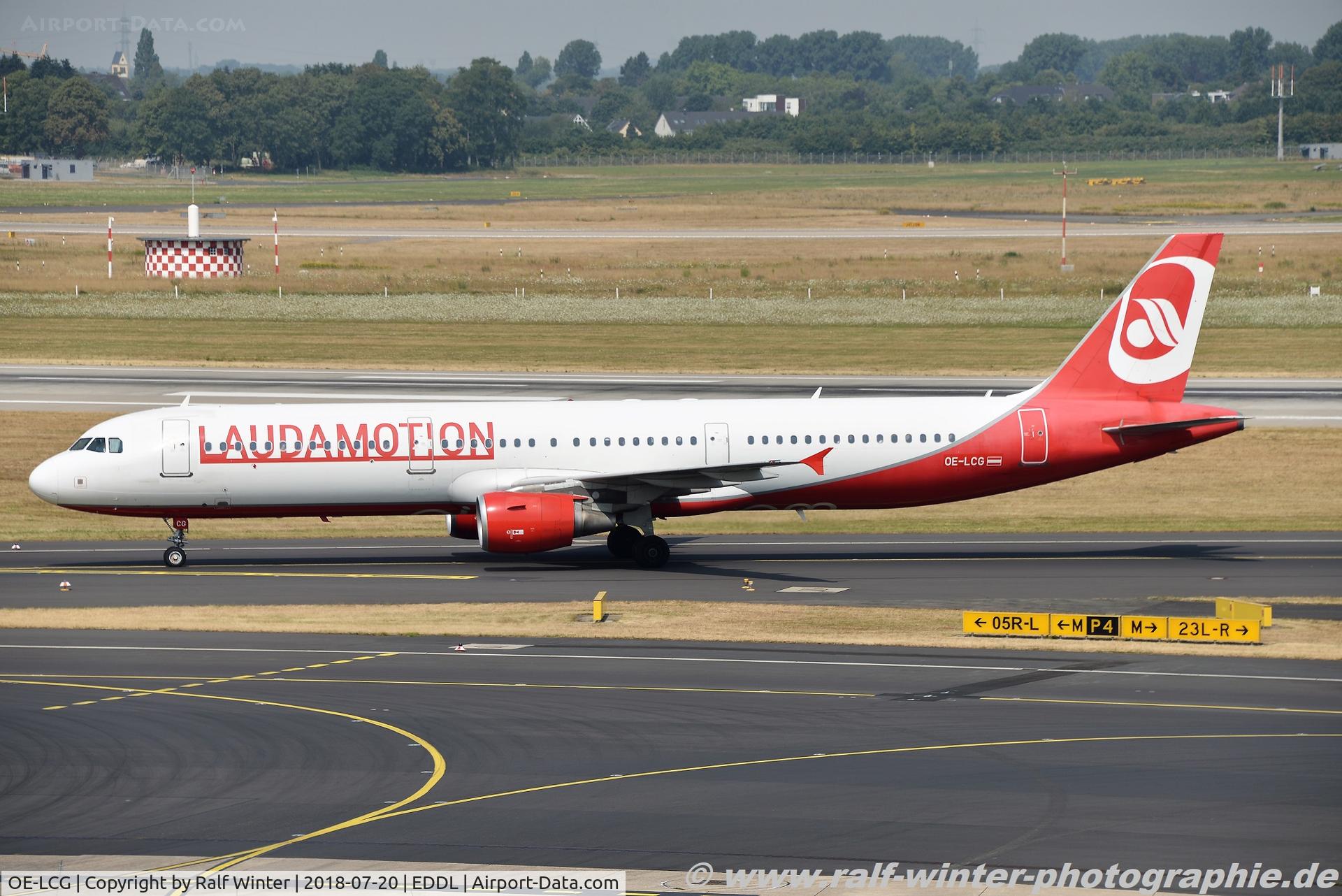 OE-LCG, 2003 Airbus A321-211 C/N 1988, Airbus A321-211 - OE LDM LaudaMotion - 1988 - OE-LCG - 20.07.2018 - DUS