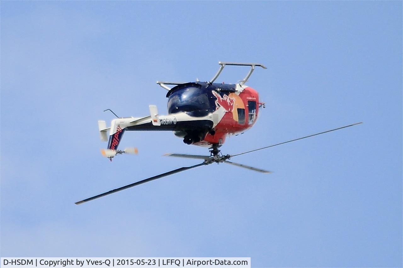 D-HSDM, MBB Bo-105CB C/N S-126, MBB Bo-105CB, On display, La Ferté-Alais airfield (LFFQ) Airshow 2015