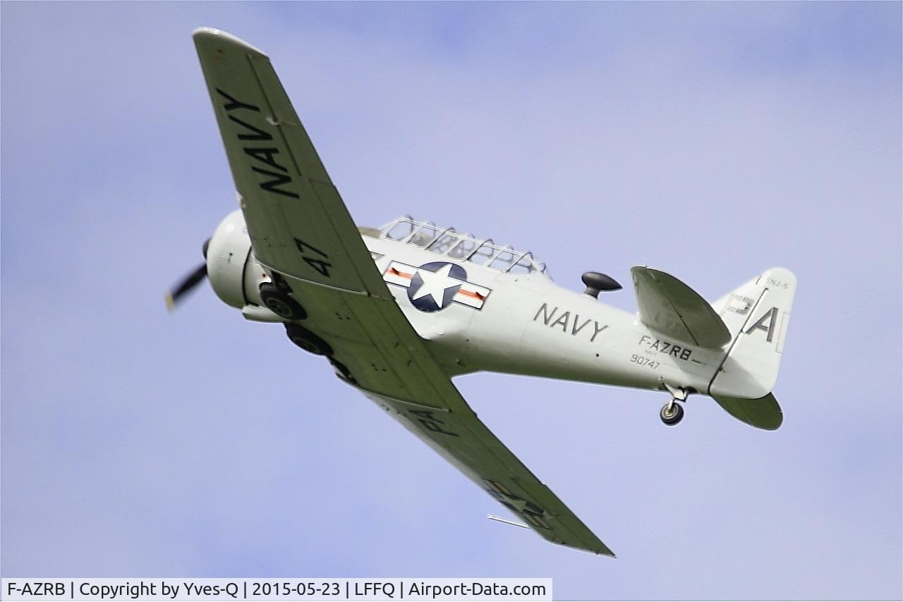 F-AZRB, North American SNJ-5 Texan Texan C/N 88-17955, North American SNJ-5 Texan, On display, La Ferté-Alais airfield (LFFQ) Airshow 2015