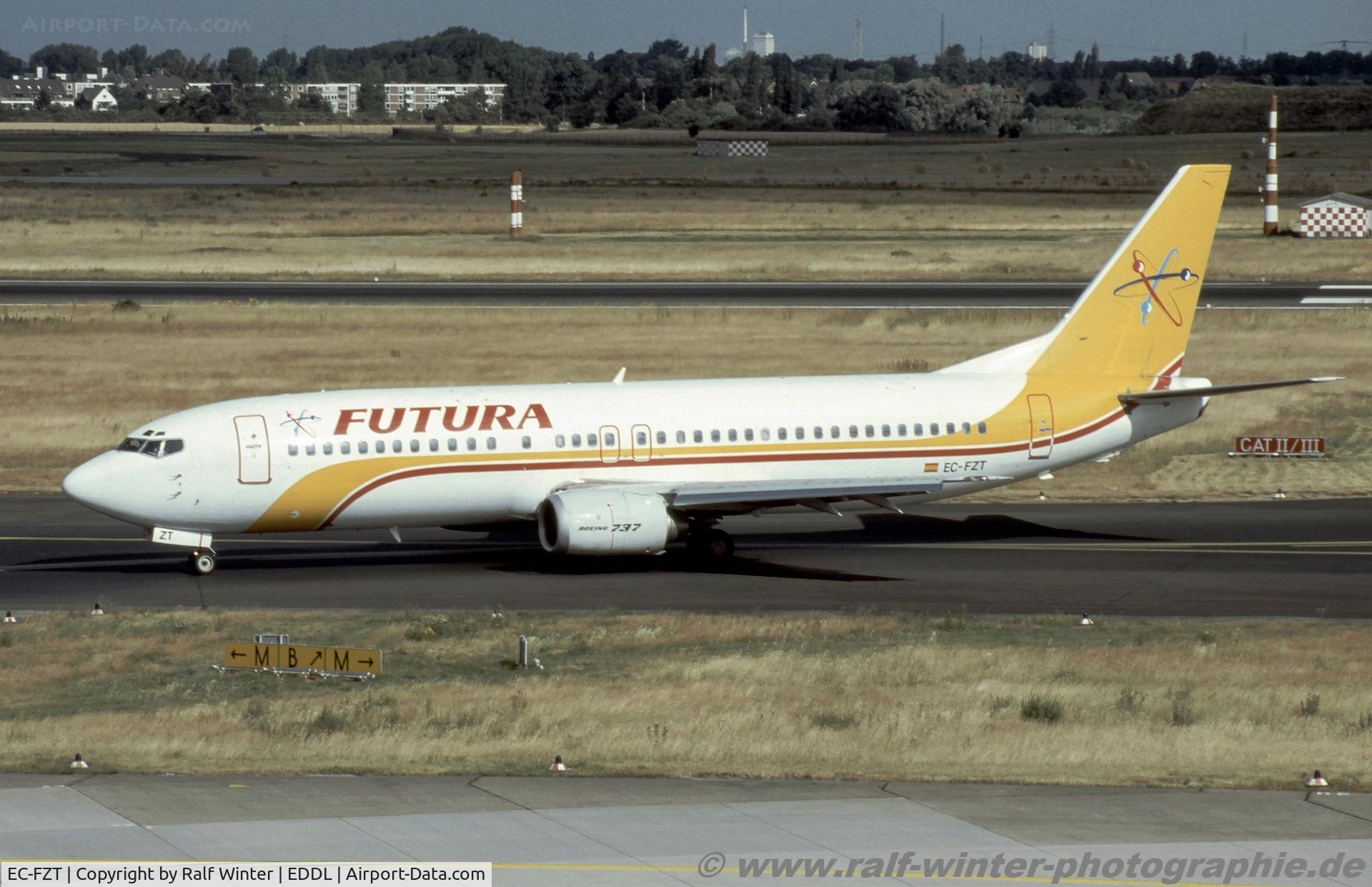 EC-FZT, 1990 Boeing 737-4Y0 C/N 24688, Boeing 737-4Y0 - FH FUA Futura - 24688 - EC-FZT - 1994 - DUS