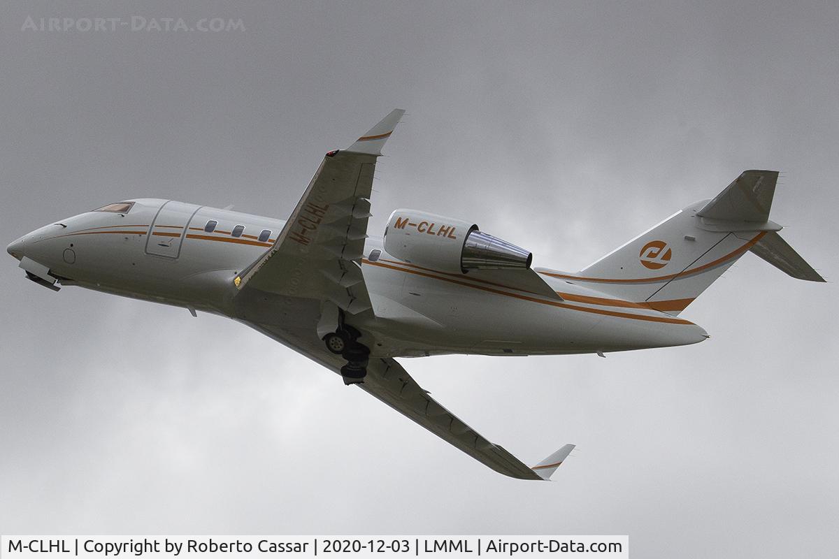 M-CLHL, 2018 Bombardier Challenger 650 C/N 6130, Runway 31
