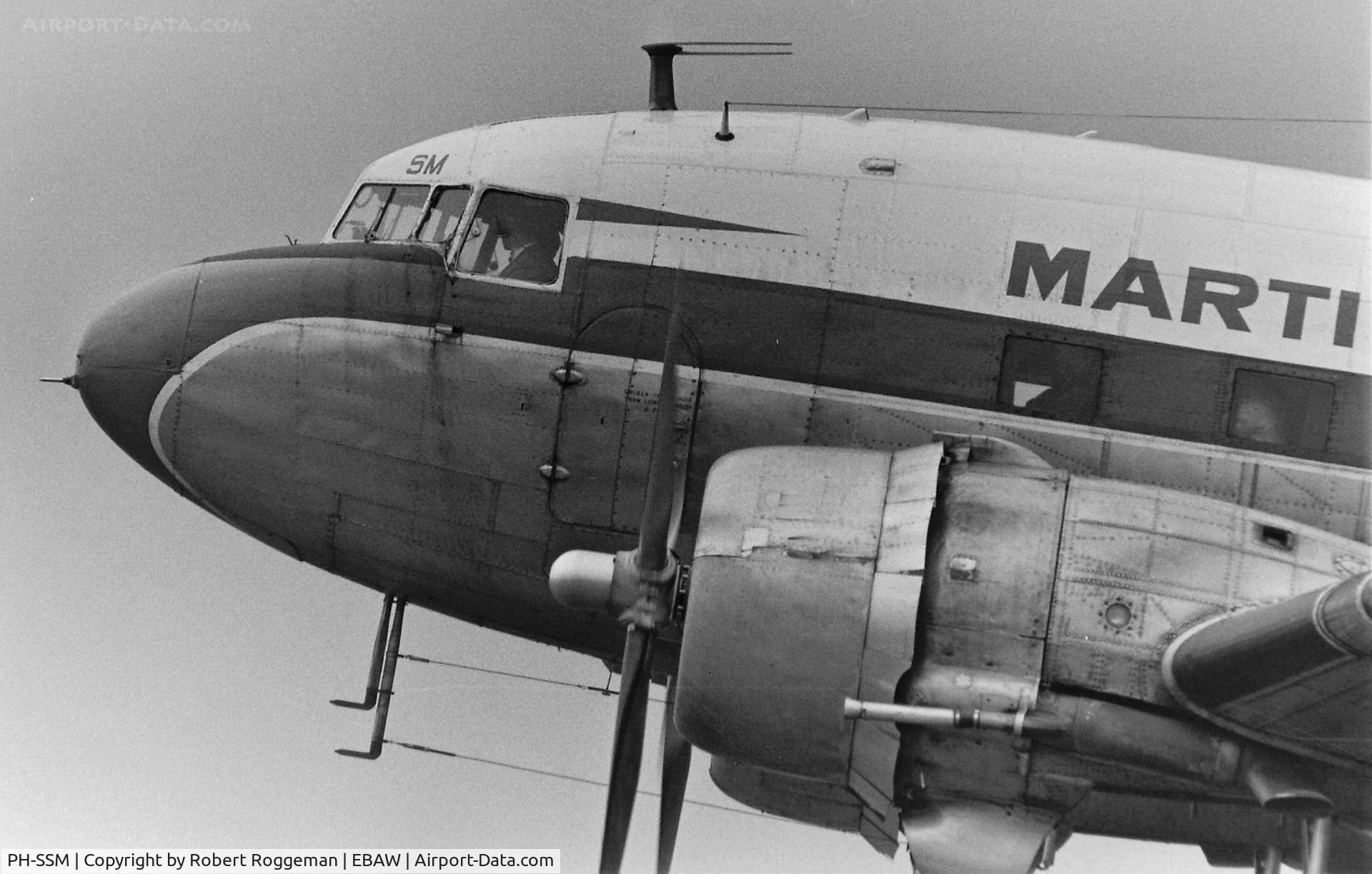 PH-SSM, 1944 Douglas C-47 Dakota 3 C/N 13182, 1966.MARTIN'S AIR CHARTER.