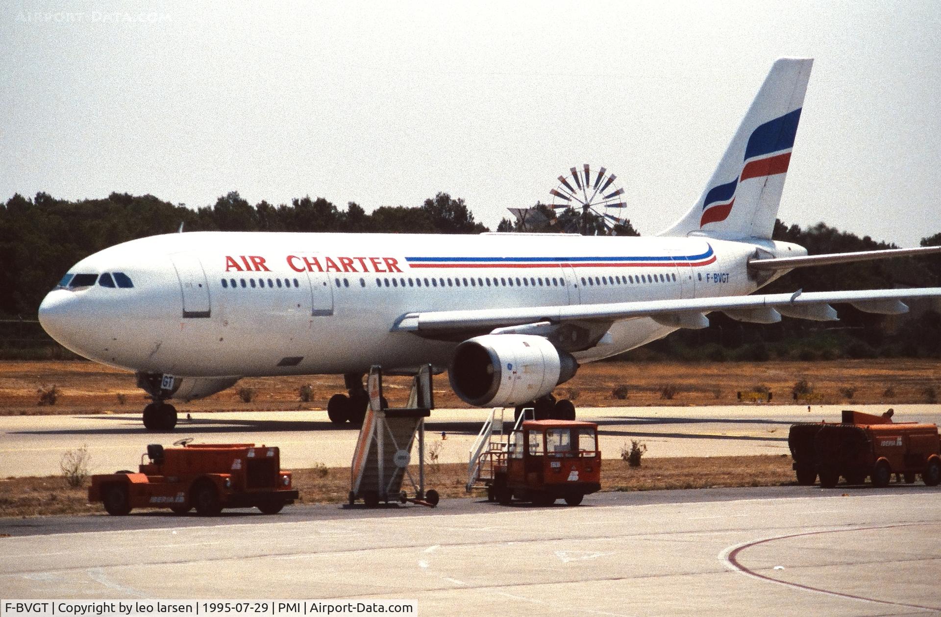 F-BVGT, 1982 Airbus A300B4-203 C/N 183, Palma de Mallorca 29.7.1995